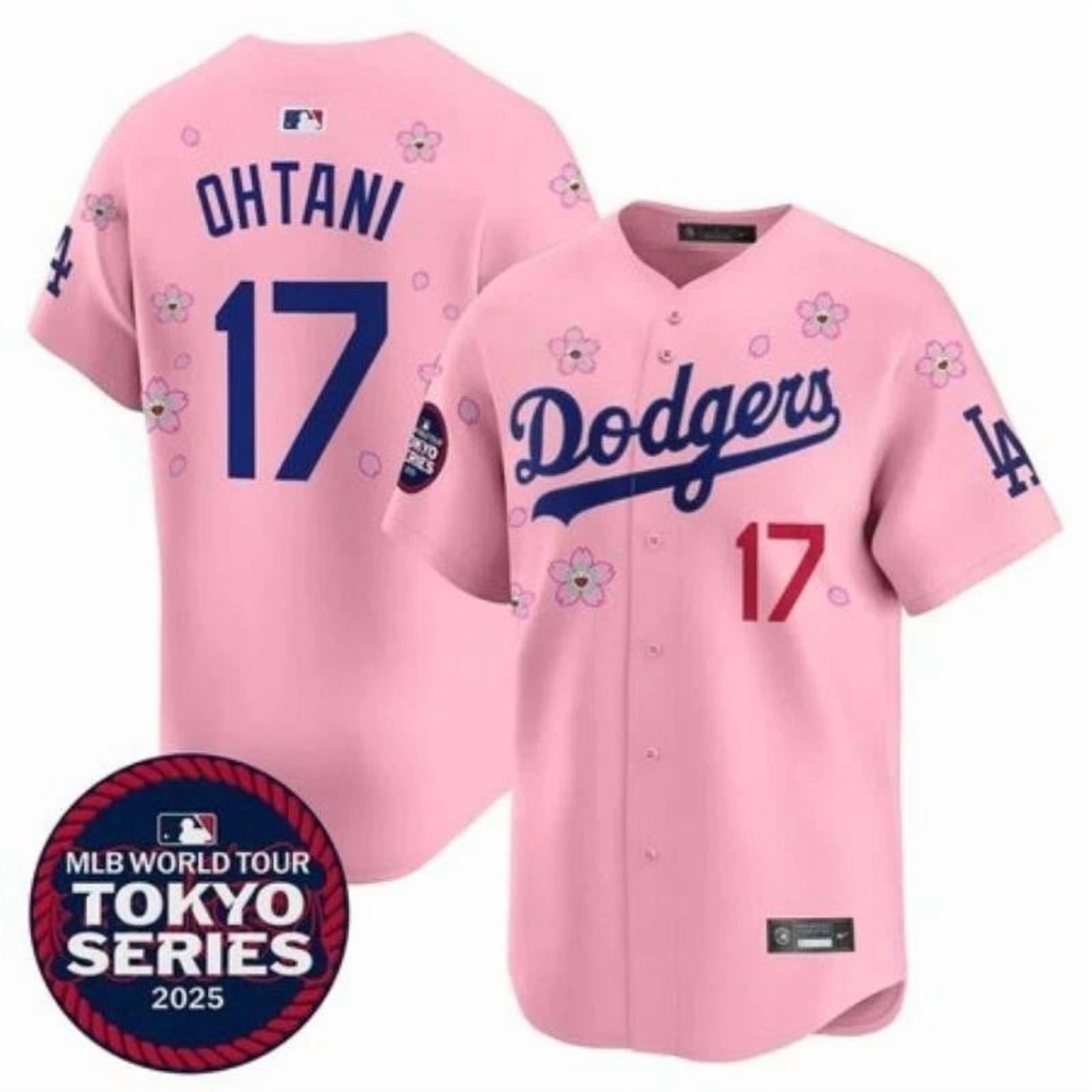 Dodgers OHTANI 17 ユニフォーム (XL) Ohtani 17 Dodgers ユニフォーム