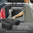 thumbnail image 6 of Truck Bed Storage Box, Lockable 6.6 Gal Wheel Well Box, Ford F-150 2015-2021, ABS Waterproof Tool Box with Password Padlock, Driver Side, 6 of 9