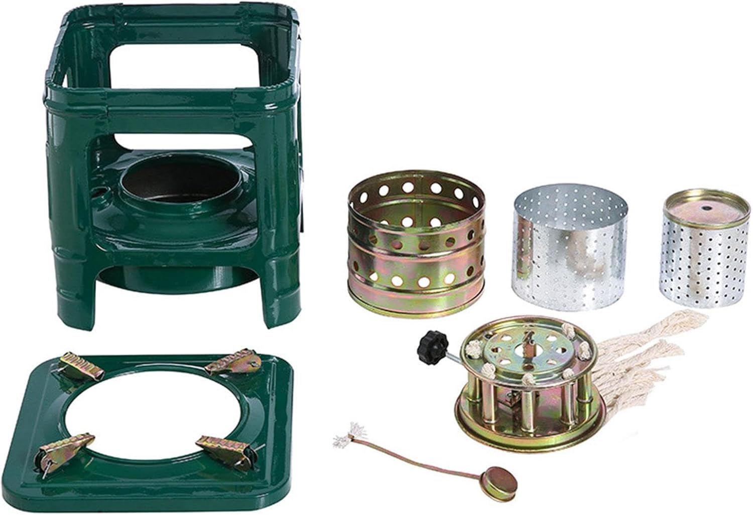 Kerosene Stove, Picnic Burner Furnace, Outdoor Adventure Cookware Burner, 8-Wicks Portable Camping Stove