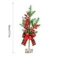 thumbnail image 2 of Christmas Decoration Clearance Hwkond 45CM Mini Christmas Tree With Bell Decorations Desktop Display Children's Gifts Christmas Package Small Trees Christmas Decorations,Red, 2 of 5
