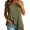 Green, variant on CHENHANN Women's Plaid Sleeveless Shirt Round Neck Loose Fit Casual Summer Top L