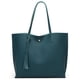 thumbnail image 1 of Dreubea Bolso de hombro de piel sintética suave para mujer, bolso de mano con borlas de gran capacidad, 1 of 5
