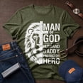 thumbnail image 3 of Jollimate Man Of God Husband Daddy Shirt, God Dad Shirt, Gift For Daddy, Cross Christian Shirt, 3 of 6
