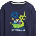thumbnail image 3 of The Nightmare Before Christmas - Big Wave Riders  - Toddler And Youth Long Sleeve Graphic T-Shirt, 3 of 5