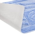 thumbnail image 6 of Ottomanson Nice Washable Non-Slip Rubberback Polypropylene Blue Bath Rug Set, 3 Piece, 6 of 8