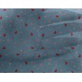 thumbnail image 4 of oneOone Georgette Viscose Fabric Leaves & Flower Floral Printed Craft Fabric BTY 42 Inch Wide, 4 of 4