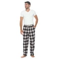 thumbnail image 4 of Ashford & Brooks Mens Super Soft Flannel Plaid Pajama Sleep Pants, 4 of 5