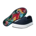 thumbnail image 5 of MaCae Unisex Knitting Slip On Fashion Shoe With Unique Sole, Cute Slip On Shoes, Shoes for Teens, Comfy Sneakers, Knit Shoes, Fashion Shoes - Recycled PET Navy/Macaws, 9M/10W, 5 of 7