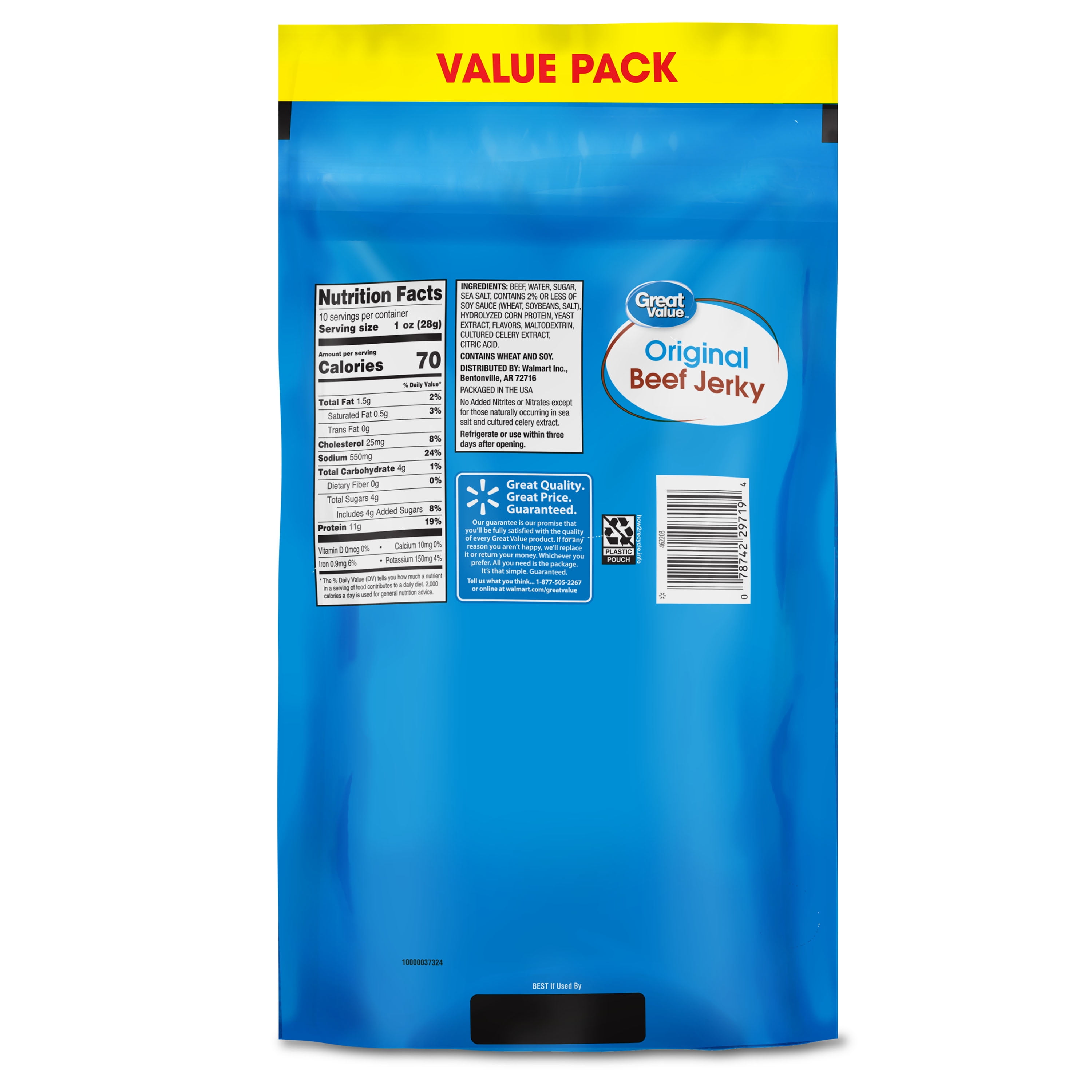 Buy Great Value Original Beef Jerky Value Pack 10 Oz Online At Lowest buy-great-value-original-beef-jerky-value-pack-10-oz-online-at-lowest