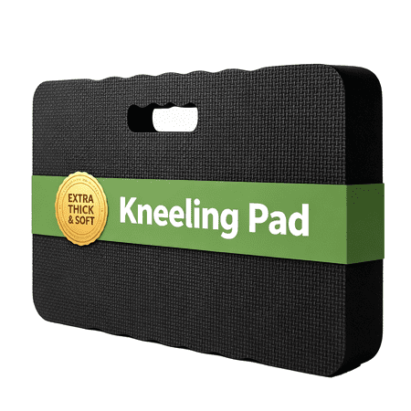 Bonison 15.7 inches x 11 inches Black Cross-pattern Kneeling Pads with Waterproof Lightweight