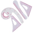 thumbnail image 2 of Sewing Curve Ruler Curve Ruler, High-Quality Plastic Material Proofing Curve Ruler, Multi-Function Curve Ruler, For Cutting Drawing, 2 of 8
