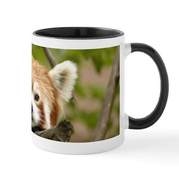 CafePress - Red Panda Mug - 11 oz Ceramic Mug - Novelty Coffee Tea Cup