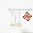 thumbnail image 3 of Caroline's Treasures Lamancha Goat Pink Check Pair of Pot Holders, 3 of 3