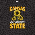 thumbnail image 4 of Inktastic Kansas the Sunflower State Boys or Girls Baby Bodysuit, 4 of 5
