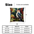 thumbnail image 5 of Woodpecker Luxurious Velvet Throw Pillow Inserts with Unique Patterns - Set of 2 Chair Pillow Covers - Available in 16x16, 18x18, 20x20 Inches for All Occasions, 5 of 6