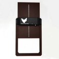 thumbnail image 4 of Nueva puerta automática para gallinero, puerta automática para gallinero con sensor de luz, impermeable, funciona con pilas, inducción (marrón), 4 of 5