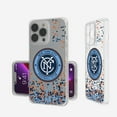 thumbnail image 4 of New York City FC iPhone Confetti Design Clear Case, 4 of 6