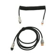 thumbnail image 3 of Custom Coiled Keyboard Cable, Fast Charging, Wide Compatible, Type C Plug, Double Sleeve, Scope Of Application For USB C To USB A Keyboard, 3 of 8