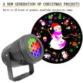 thumbnail image 3 of Proyector de luz LED de copo de nieve de Navidad proyección Kuymtek láser para interiores y exteriores pantalla de pared ventana 1620 patrones, 3 of 9