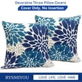 thumbnail image 5 of Juego de 2 fundas de almohada decorativas, color azul, 18.0 x 18.0 in, fundas de almohada para sofá, sala de estar, exterior, 5 of 5