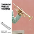 thumbnail image 3 of BRIGHTFUFU 3Set Trumpet Accessories Silver Metal Components For Key Action Maintenance, 3 of 8