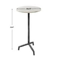 thumbnail image 5 of Uttermost Puritan White Marble Drink Table, 5 of 5