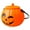 Orange, variant on Halloween Candy Bucket, Halloween Jack O Lantern Trick or Treat Basket, Trick or Treat Pumpkin Pails Cauldron Kettle Candy Holder, Halloween Party Supplies, 1 Pack (Blue) 7.08x7.08x5.31"