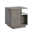 thumbnail image 3 of Sauder East Rock Contemporary Nightstand, Ashen Oak Finish, 3 of 11