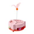 thumbnail image 2 of Milaget Jouet pour Chat Balle Piste d'Attraction Jouet pour Chat Interaction Exercice Rouge, 2 of 9