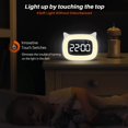 thumbnail image 3 of Despertador infantil con atenuación gradual de la luz nocturna, lindo, 3 of 5