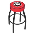 thumbnail image 3 of Wisconsin "Badger" 25 Inch L8B1 Black Bar Stool, 3 of 7