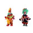 thumbnail image 1 of Muñeca de porcelana payaso Zulema 2 Piezas 7 pulgadas con disfraz colorido, 1 of 8