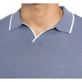 thumbnail image 6 of X RAY JEANS Mens Knit Polo Sweater, Heather Slate, XL, 6 of 10
