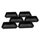 thumbnail image 5 of WHAMVOX 6Ud Bandejas Para Macetas De Plástico Negro Con Cuadrado Para Jardín, 5 of 8