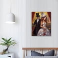 thumbnail image 4 of ONETECH  Magician's Birthday, Michael Cheval Surrealistic Oil Paintings Poster Canvas Painting Posters And Prints Wall Art Pictures for Living Room Bedroom Decor Frame-style, 4 of 5