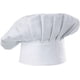 thumbnail image 3 of Gorro de Chef, Juego de 2 Paquetes, Gorro de Chef de Cocina elástico Ajustable para Adultos, Gorro de Chef de Cocina, Gorro de Seta Blanco, 3 of 5