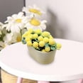 thumbnail image 6 of MERIGLARE Artificial Mini Potted Plant, Miniature Potted Plants Dollhouse Decoration for 1:6 1:12 Livingroom Decorations Yellow, 6 of 8