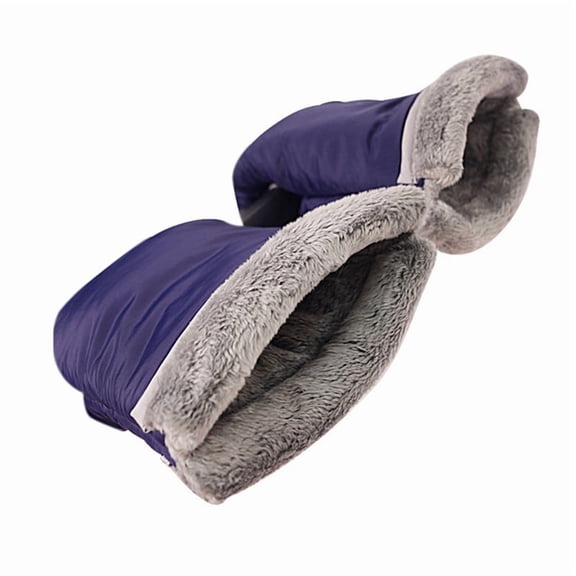 Baby Stroller Gloves,Wind-Proof and Frost-Resistantfluff Lining Gloves, Suitable for Baby Strollers, Carts and Bicycles
