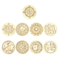 thumbnail image 4 of Cuadros Decorativos Cabezal de sello de cera de lacre abstracto Vintage de 25mm herramientas de Hobby para sobres DIY (A) Wdftyju  embutido en tela, 4 of 9
