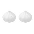 thumbnail image 1 of Bearachild Vegetable Shape Plastic Food Storage Box Supplies Container Organizer Reusable Refrigerator Household for Pepper Tomatoes Ajo 10.5x10.5x10 2piezas Bearachild CBP032410, 1 of 5