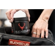 Bucked Up Pre-Workout Powder, Increased Energy, Blood Raz, 200 mg Caffeine, 25 Servings