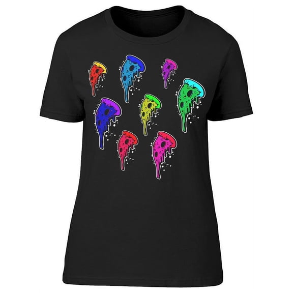 Melting Pizza Set Tee Women's -Image by Shutterstock
