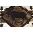 thumbnail image 3 of Planet Rugs Soft Touch Abstract Modern Artistic Rug 7'8" x 10'8" Brown, 3 of 5