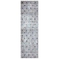 thumbnail image 1 of Concord Global Trading 72442 2 x 7 ft. Vintage Diamonds Geometric Runner Rug, Blue, 1 of 1