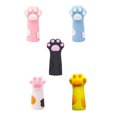 thumbnail image 1 of Protective Case Silicone Pencil Cap Cartoon Cat Paw Pencil Tip Protector for Wooden Pencils Extend Usage Time Reduce Waste Stress Relief Classroom Rewards, 1 of 8