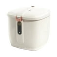 thumbnail image 4 of RKZDSR Large Airtight Rice Dispenser - Rice Bucket with Lid for Grain, Flour, Rice, and Pet Foods - Countertop Rice Storage Container - Household Cereal Dispenser with Proof-Proof Design, 4 of 8