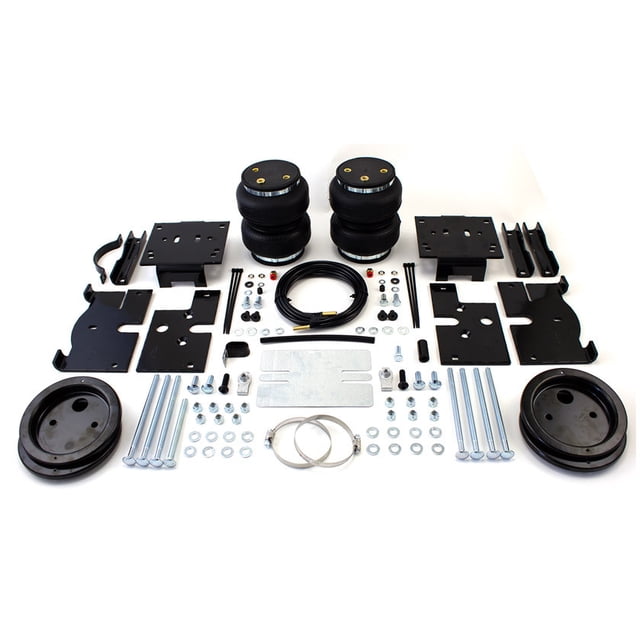 Air Lift Kit Ressort Helper 88228 LoadLifter 5000 Ultimate; Air Ressort avec Pare-Chocs Interne; Montage sur Cadre; jusqu'à 5000 Livres de Capacité de Nivellement; Air Réglable de 5 à 100 PSI; Caoutchouc