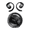Black, variant on MINISO X15 AI Translation Open-Ear Earbuds, Bluetooth 5.4 Headphones, 130+ Languages, IPX5 Waterproof for Travel/Gym, Purple