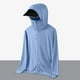 thumbnail image 1 of pstuiky camisetas de manga larga para hombre, Chaqueta protectora de verano con capucha y protector solar de manga larga para hombre, ideal para deportes al aire libre y secado rápido. xxl, 1 of 7