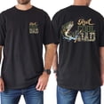 thumbnail image 2 of Reel Cool Dad Bass Fishing Funny Graphic Casual T-Shirt for Men, 2 of 6